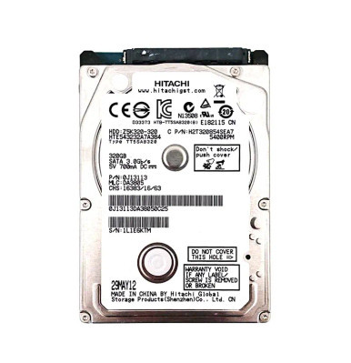 HGST 0J13113 320GB 5400RPM SATA 3Gb/s 2.5-inch Hard Drive