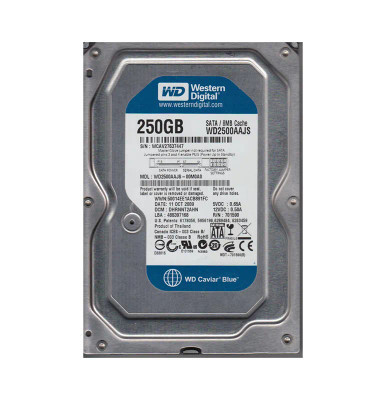 Western Digital WD2500AAJS-00M0A0 Caviar Blue 250GB SATA 3Gb/s Desktop Hard Drive