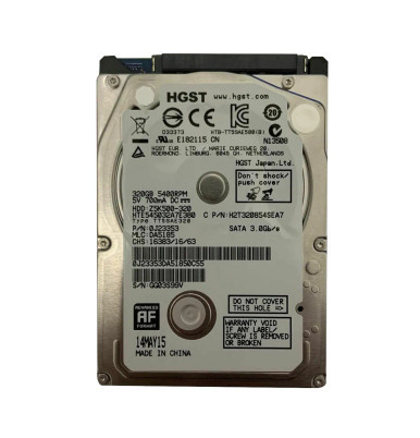 HGST 0J23353 320GB SATA 3Gb/s 2.5-inch Laptop Hard Drive