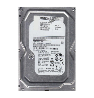 Western Digital WD5003ABYX-88WERA0 RE4 500GB SATA 3Gb/s Desktop Hard Drive