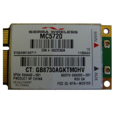 399440-001 - HP 54G WiFi 802.11b/g High-Speed Embedded Wireless Lan (WLAN) Mini PCI Express Network Interface Card for for NC6400 Notebook