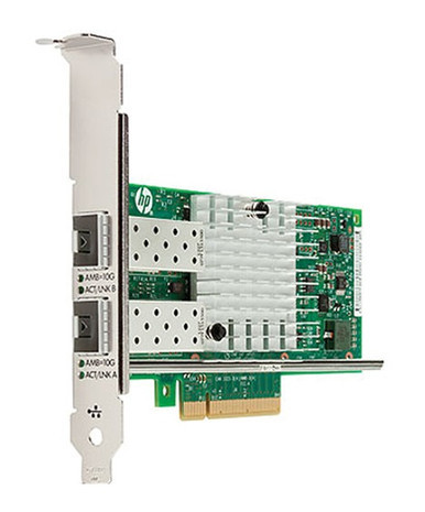 C3N52AA - HP X520 2Ports SFP+ 10Gb/s 10GBase-X Gigabit Ethernet PCI Express 2.0 x8 Network Adapter