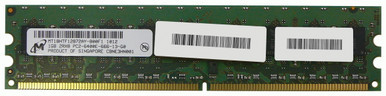 MT18HTF12872AY-800F1 - Micron 1GB DDR2-800MHz PC2-6400 ECC Unbuffered CL6 240-Pin DIMM Dual Rank Memory Module