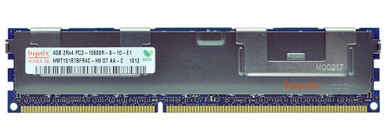 HMT151R7BFR4C-H9 - Hynix 4GB 1333MHz DDR3 PC3-10600 ECC Registered CL9 240-Pin DIMM 1.5V Dual Rank Memory Module