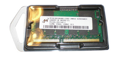 MT16LSDF6464HG-133D2 - Micron 512MB 133MHz PC133 Non-ECC Unbuffered CL3 144-Pin SoDimm Memory Module