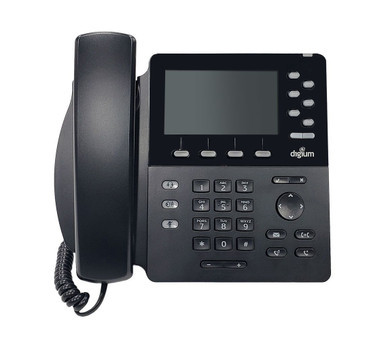 1TELD065LF - Digium D65 6-Lines Dual-Port Ethernet 4.3-inch LCD VoIP Phone