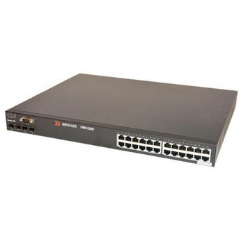 FWS624G - Brocade FastIron Ethernet Switch 24 Ports Manageable 24 x RJ-45 4 x Expansion Slots 10/100/1000Base-T