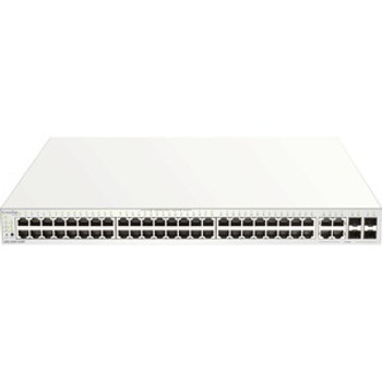 DBS-2000-52MP - D-Link 52Port Nuclias Cloud-Managed PoE Switch 52 Ports Manageable 2 Layer Supported Modular 4 SFP Slots Optical Fiber Twi
