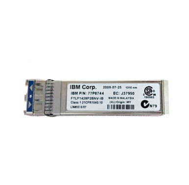 77P8744 - IBM 8Gb/s 1310nm 10Km Single-Mode SFP+ Transceiver Module