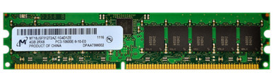 MT18JSF51272AZ-1G4D1ZE - Micron 4GB 1333MHz DDR3 PC3-10600 Unbuffered ECC CL9 240-Pin DIMM Dual Rank Memory