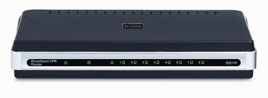 DIR-130 - D-Link Ethernet VPN Router 8-Port 10/100 Ethernet Switch