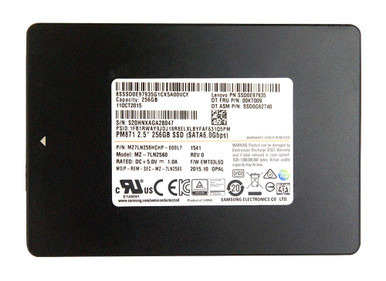 00KT009 - Lenovo 256GB SATA 6Gb/s 2.5 inch Solid State Drive (SSD)