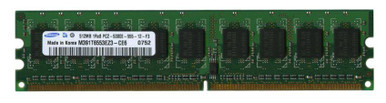 M391T6553EZ3-CE6 - Samsung 512MB 667MHz DDR2 PC2-5300 Unbuffered ECC CL5 240-Pin DIMM Single Rank Memory