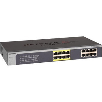 JGS516PE - Netgear ProSafe 16Ports 10/100/1000Mb/s RJ45 Gigabit Unmanaged Rackmount Switch