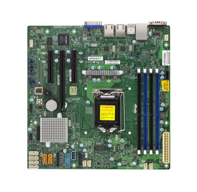 MBD-X11SSL-F-B - Supermicro LGA1151/ Intel C232/ DDR4/ SATA3/USB3.0/ V/2GbE/ MicroATX Motherboard