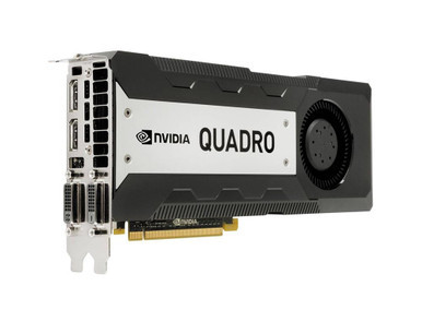 C2J96AA - HP Nvidia Quadro K6000 12GB 384 Bit GDDR-5 PCI-E 3 x16 3840 x 2160 Graphics Card