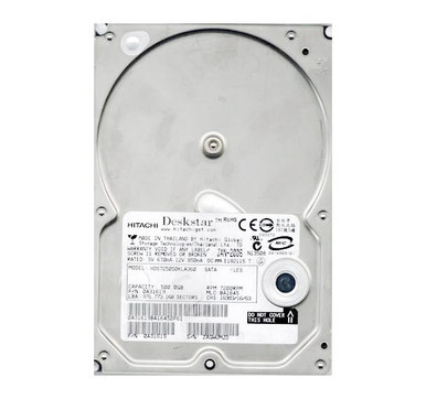 0A31619 - Hitachi DESKSTAR 500GB SATA 3Gb/s 7200RPM 16MB Cache 7-Pin 3.5 inch Hard Disk Drive