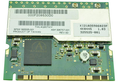 325525-001 - HP W500 WiFi 802.11a/b/g Wireless Lan (WLAN) Mini PCI Network Interface Card for NC600 Series Notebooks