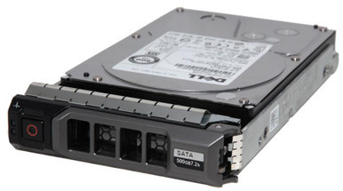01KWKJ - Dell 500GB SATA 3Gb/s 7200RPM 64MB Cache 3.5 inch Low Profile (1.0inch) Hard Disk Drive with Tray for POWERED