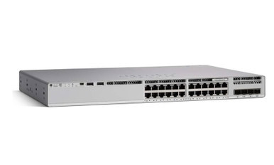 C9200L-24P-4G-E= - Cisco Catalyst 9200L 24-Ports 10/100/1000 + 4 x Gigabit SFP Uplink PoE+ Layer 2 Managed Rack-Mountable Network Switch