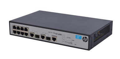 JG536A - HP 1910-8 8 Port 8 X 10/100 + 2 X Combo Gigabit SFP L3 Managed Rack Mountable Net Switch