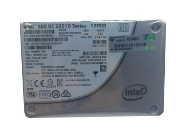 804574-002 - HP 120GB SATA 6Gb/s 2.5 inch SFF Solid State Drive (SSD)