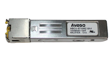 ABCU-5710RZ-SN1 - Avago 1.25Gb/s 1000Base-T 100m RJ45 Connector SFP Transceiver Module