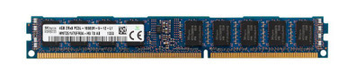 HMT351V7EFR8A-H9 - Hynix 4GB 1333MHz DDR3 PC3-10600 ECC Registered CL9 240-Pin (VLP) DIMM 1.35V Dual Rank x8 Memory Module