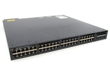 Catalyst 3650-48FD-E - Cisco 48-Ports 10/100/1000 (POE+) + 2 x 10G SFP+ & 2 x 1G SFP Rack-mountable 1U Network Switch