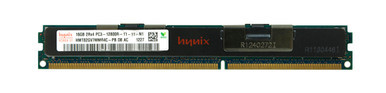 HMT82GV7MMR4C-PB - Hynix 16GB 1600MHz DDR3 PC3-12800 ECC Registered CL11 240-Pin (VLP) DIMM 1.5V Dual Rank x4 Memory Module