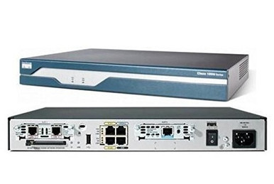 CISCO1841-T1-V2 - Cisco 1841 - router - desktop - with Cisco 1-Port T1/Fractional T1 DSU/CSU WAN Interface Card (HWIC-1DSU-T1)