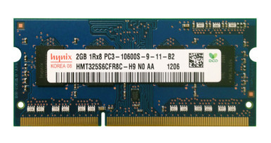 HMT325S6CFR8C-H9 - Hynix 2GB DDR3-1333MHz PC3-10600 non-ECC Unbuffered CL9 204-Pin SoDimm Memory Module