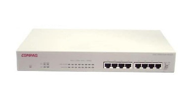 348461-B21 - Compaq HB3220 8Ports 10/100BTX RJ-45 Hub w/ Internal Fast Ethernet Switch (spare PN)