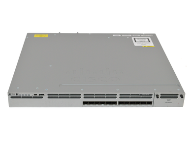 Catalyst 3850-12S-E - Cisco 12-Ports SFP Layer 3 Managed Rack-mountable 1U Network Switch