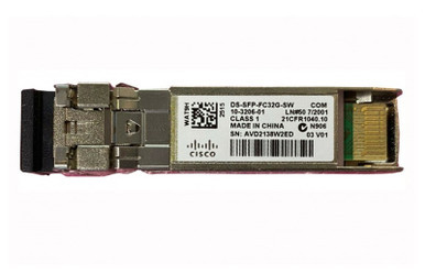 DS-SFP-FC32G-SW= - Cisco 32Gb/s Fibre Channel Multi-mode Fibre 20m 850nm Duplex LC Connector SFP+ Transceiver Module