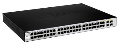 DGS-1210-48 - D-Link WebSmart 48Ports 10/100/1000Mb/s Gigabit Net Switch with 4 Combo SFP Ports
