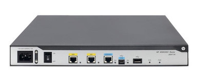 JG875A#ABA - HP MSR1002 4Ports LAN 4 x 10Base-T/100Base-TX/1000Base-T RJ-45 100/240V AC 1U Rack Mountable Router