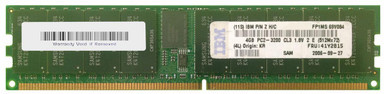 41Y2815 - IBM 4GB 400MHz DDR2 PC2-3200 Registered ECC CL3 240-Pin DIMM Dual Rank Memory