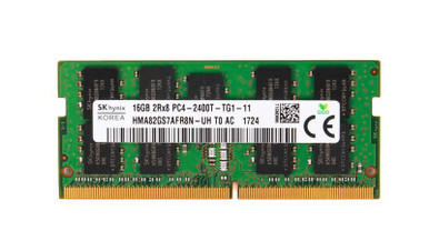 HMA82GS7AFR8N-UHT0 - Hynix 16GB DDR4-2400MHz PC4-19200 ECC Unbuffered CL17 260-Pin SoDimm 1.2V Dual Rank Memory Module