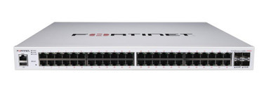 FS-448E-FPOE - Fortinet 448E-FPOE Layer 2/3 FortiGate Switch Controller Compatible PoE+ Switch with 48 x GE RJ45 Ports, 4 x 10 GE SFP
