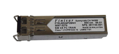 FTRJ8524P2BNV - Finisar Corporation 4Gb/s 1000Base-SX 850nm 550m Multi-Mode Duplex LC Connector SFP Transceiver Module