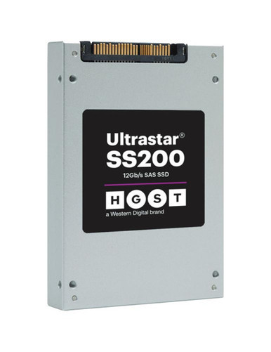0TS1409 - HGST Ultrastar SS200 7.68TB Multi Level Cell (MLC) SAS 12Gb/s 2.5 inch Enterprise Solid State Drive (SSD)