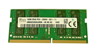 HMA82GS6DJR8N-VKN0 - Hynix 16GB 2666MHz DDR4 PC4-21300 Non-ECC CL19 260-Pin SoDimm 1.2V Dual Rank v8 Memory Module