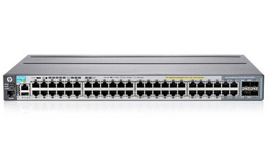 J9836A#ACE - HPE Aruba 2920-48G-POE+ 44 PoE+ Ports + 4 Combo Gigabit SFP Ports Layer-3 Managed Gigabit Ethernet Switch