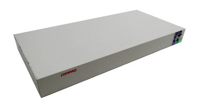 400338-001 - HP 2 X 8 Port Rackmount 1U KVM Hi Resolution Monitor Server Console Switch