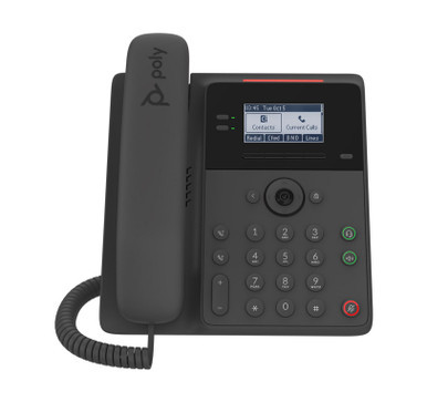 84C19AA#ABA - HP Poly Edge B10 2-Lines Dual-Port Ethernet 2.8-inch Monochrome LCD VoIP Phone