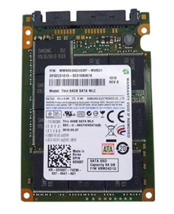 D500T - Dell 64GB uSATA 3Gb/s 1.8 inch Multi Level Cell (MLC) Solid State Drive (SSD)