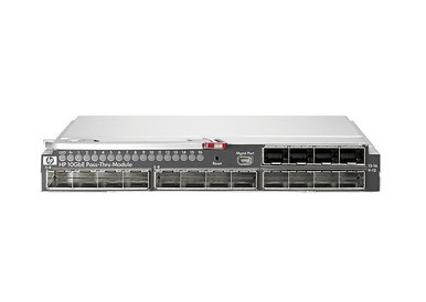 AT084A - HP 10gbe Passthru Module Switch 16 X 10 Gigabit SFP+ Plug-In Module