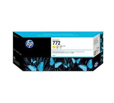 CN630A - HP 772 300Ml Yellow Ink Cartridge for Designjet Z5200 / X5400 Plotter