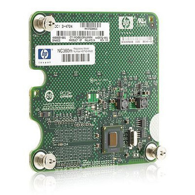 445978R-B21 - HP NC360M PCI-Express 1GbE 2-Port Mezzanine Fibre Channel Adapter Network Interface Card for c-Class BladeSystem